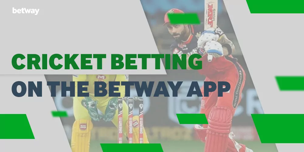 Cricket betting on the Betway app
